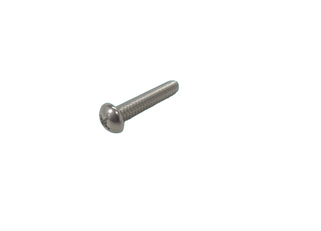 Rnd head screw 10-24x1ss
