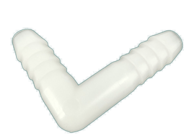 L-Fitting, 3/8 Hose Barb