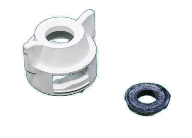 Cap & Gasket, White PermaGreen