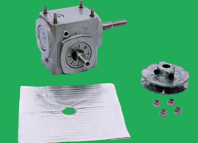 Gearbox, Spinner w/ Pulley Triumph PermaGreen