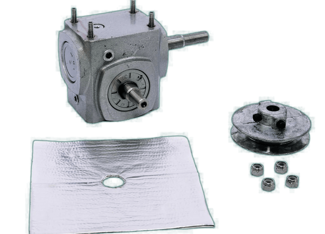 Gearbox, Spinner w/ Pulley Triumph PermaGreen