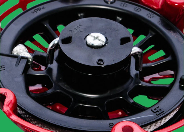 Pull Starter/Recoil, Triumph (L-SHAPED PINS) PermaGreen