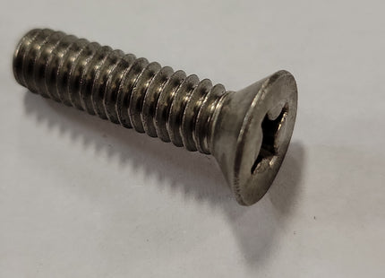 1/4-20x1 Flat Screw