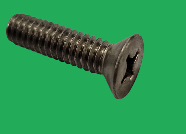1/4-20x1 Flat Screw