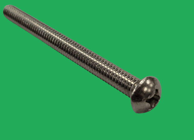 1/4-20x3 Full Threaded SS Rd Screw