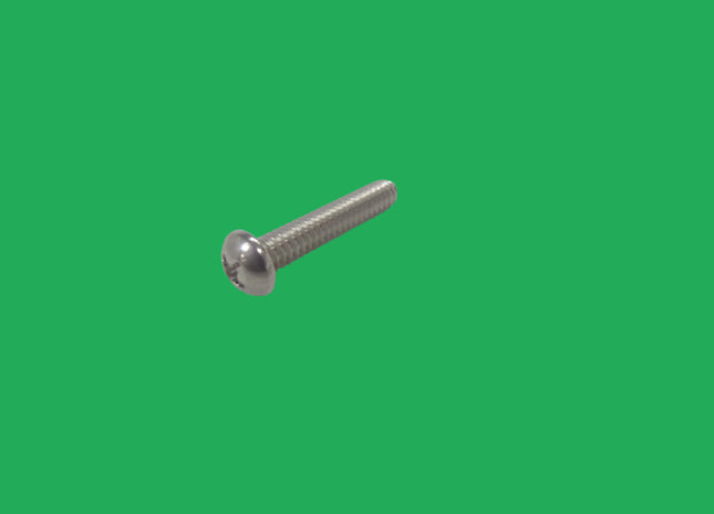 Rnd head screw 10-24x1ss