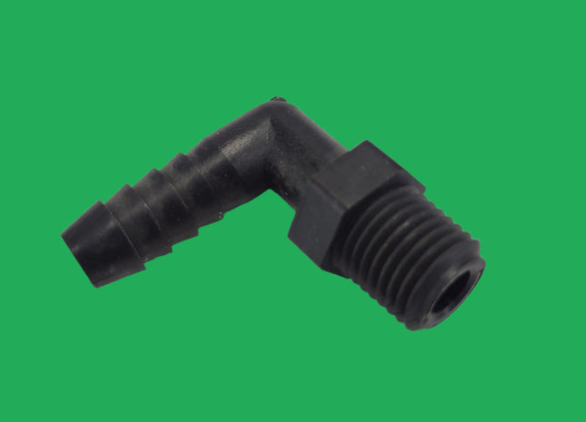 PP-1/4 mpt x 3/8 hb elbow fit